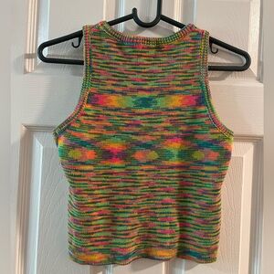 Colorful Knit Baby Top